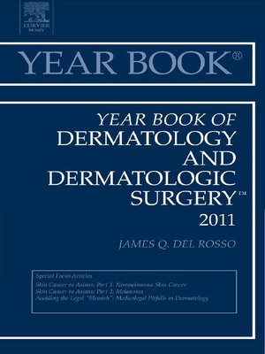 cover image of Year Book of Dermatology and Dermatological Surgery 2011